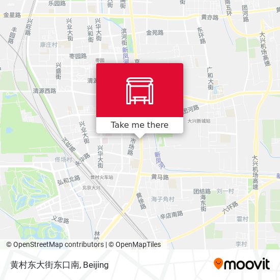 黄村东大街东口南 map
