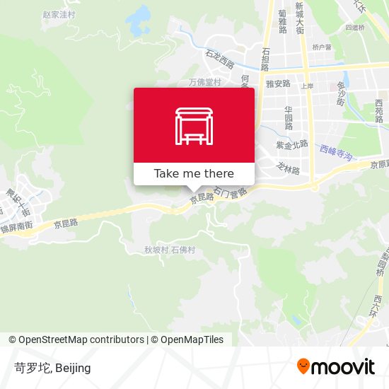 苛罗坨 map