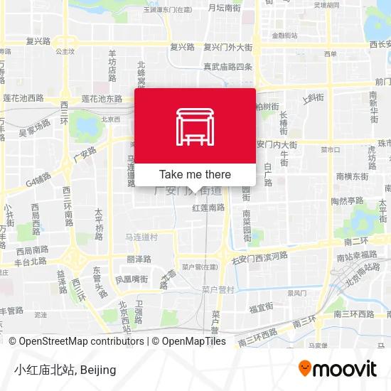 小红庙北站 map