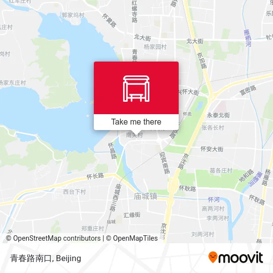 青春路南口 map