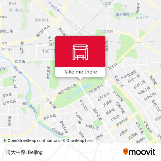 博大中路 map