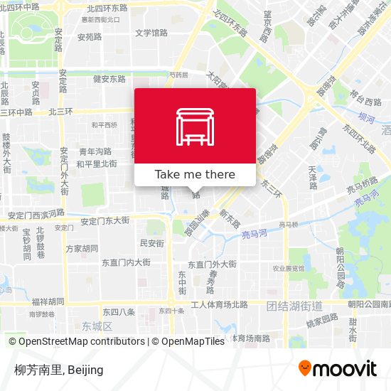 柳芳南里 map