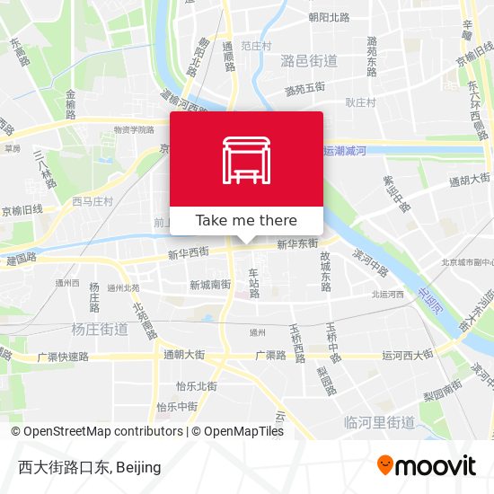西大街路口东 map