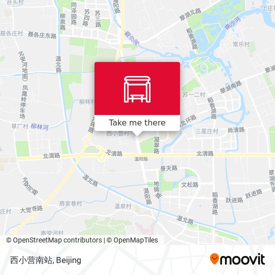 西小营南站 map