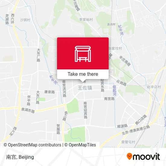 南宫 map