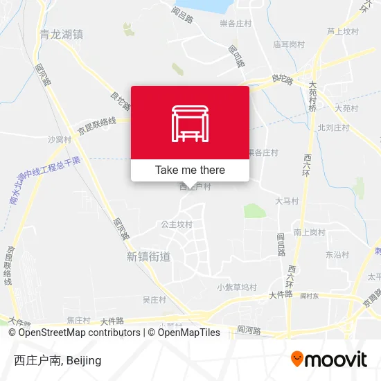 西庄户南 map
