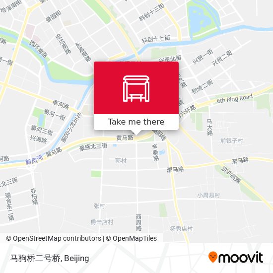 马驹桥二号桥 map