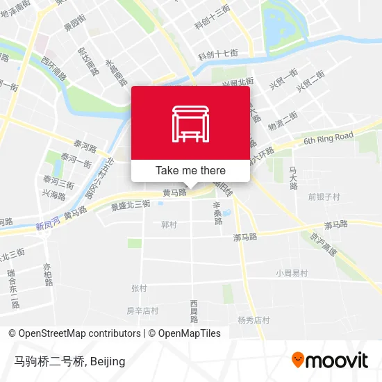 马驹桥二号桥 map
