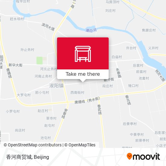香河商贸城 map