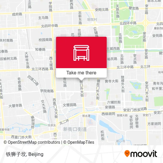 铁狮子坟 map