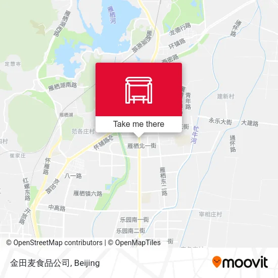 金田麦食品公司 map