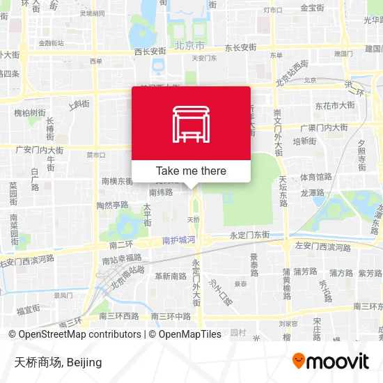 天桥商场 map