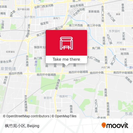 枫竹苑小区 map