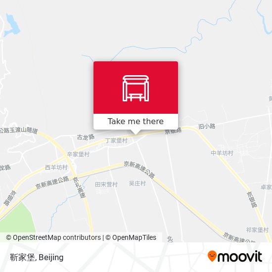 靳家堡 map