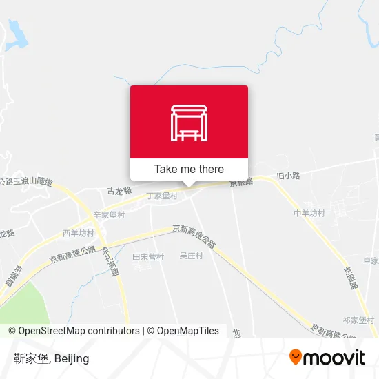 靳家堡 map