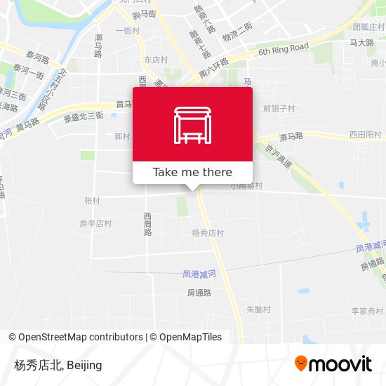 杨秀店北 map