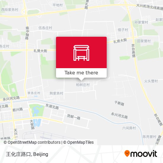 王化庄路口 map