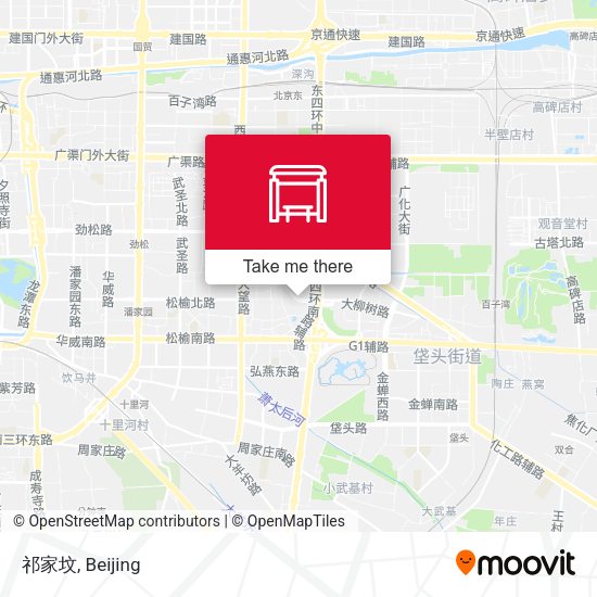 祁家坟 map