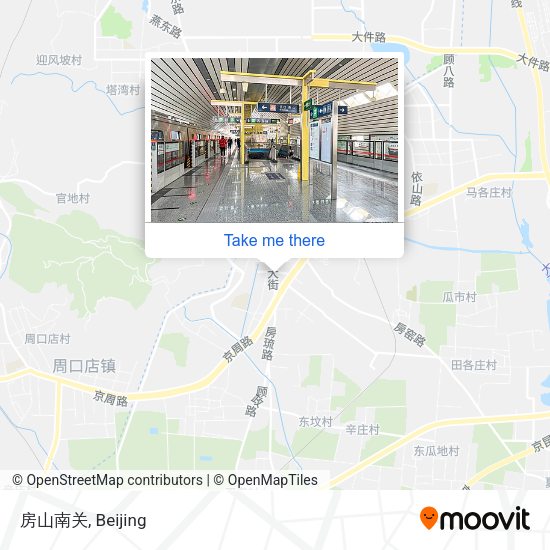 房山南关 map