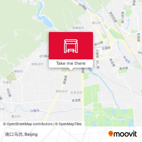南口马坊 map