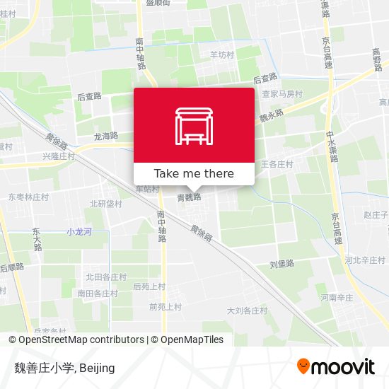 魏善庄小学 map
