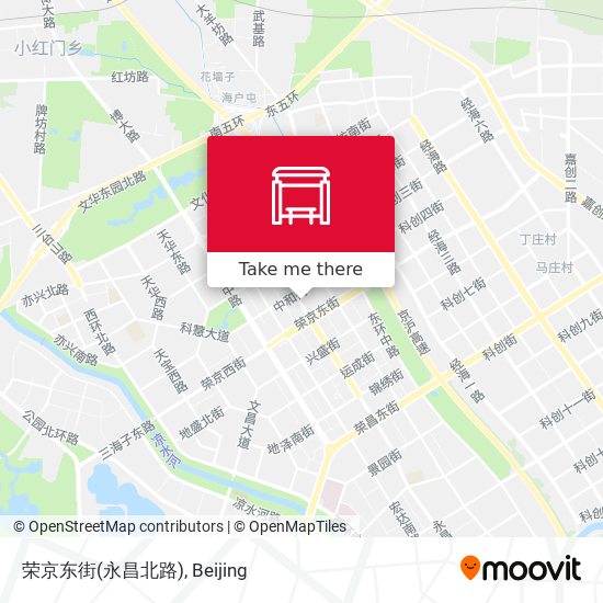 荣京东街(永昌北路) map