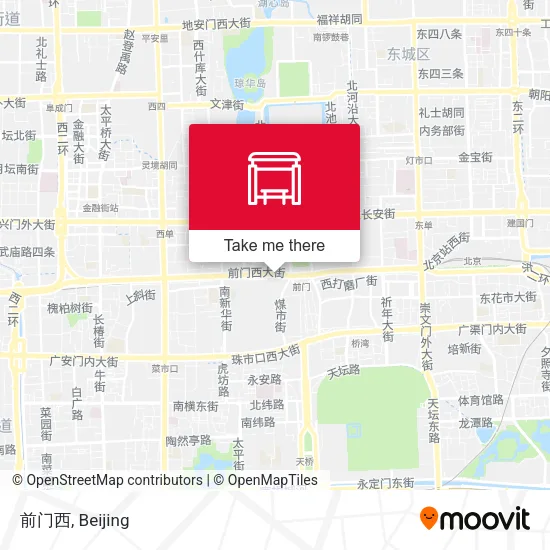 前门西 map