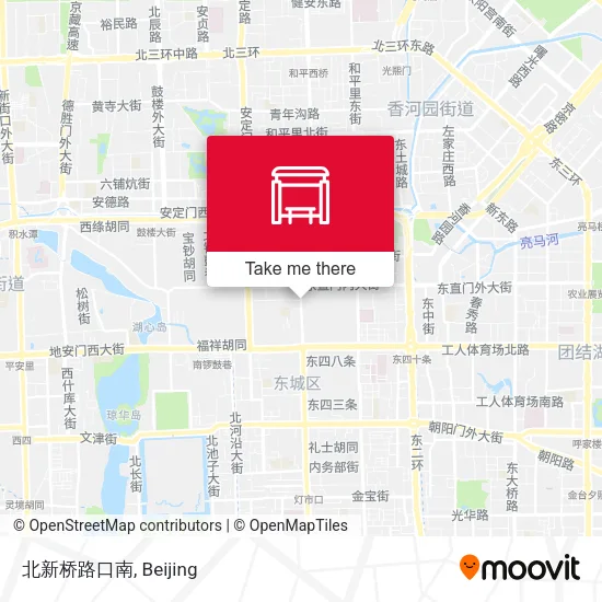 北新桥路口南 map