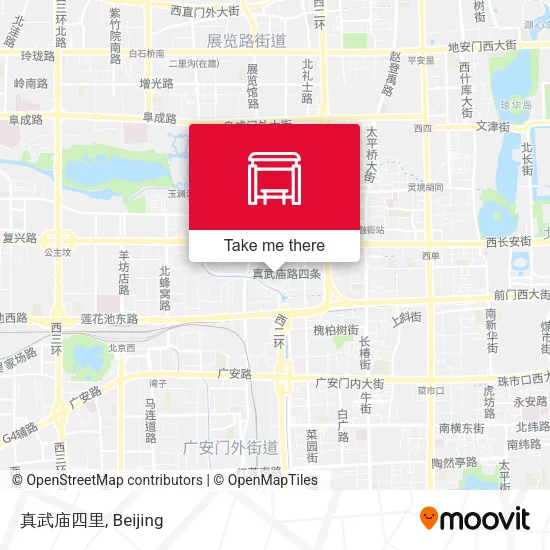 真武庙四里 map