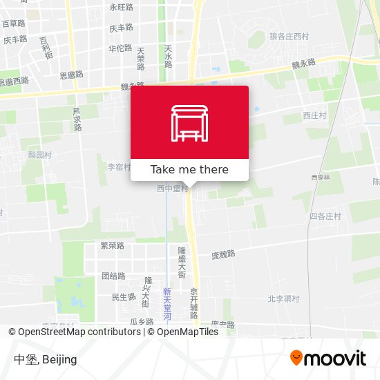 中堡 map
