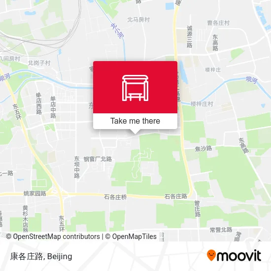 康各庄路 map
