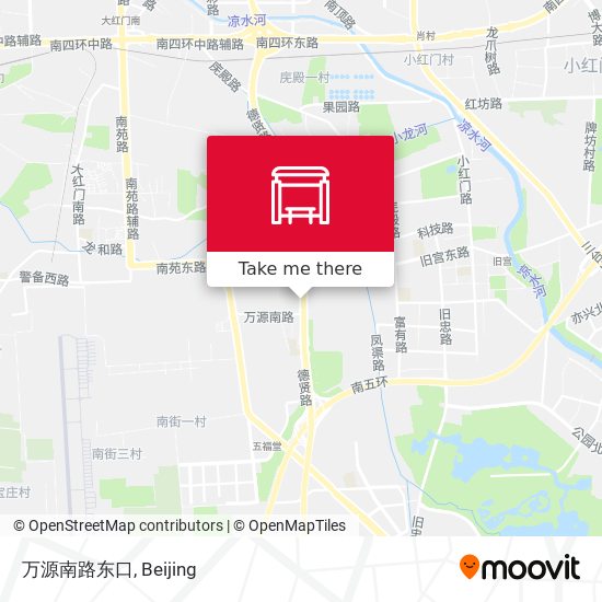 万源南路东口 map