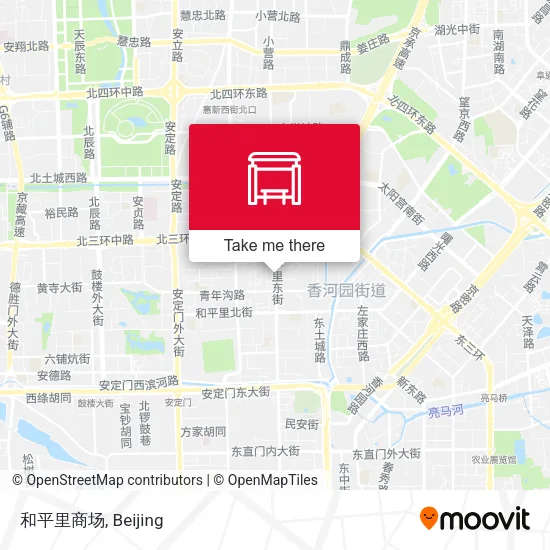 和平里商场 map