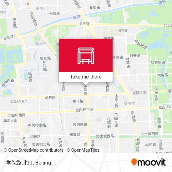 学院路北口 map