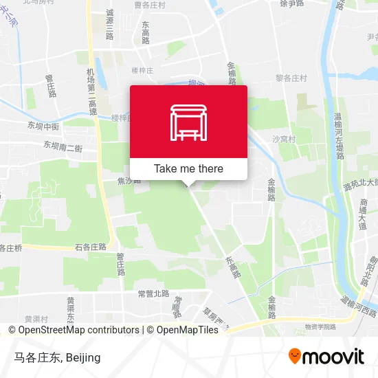 马各庄东 map