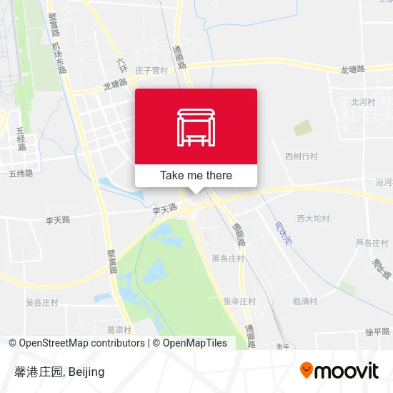 馨港庄园 map