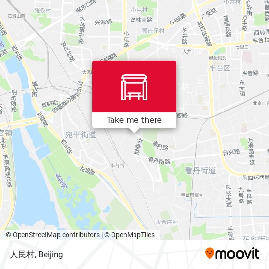人民村 map