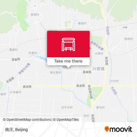 南庄 map