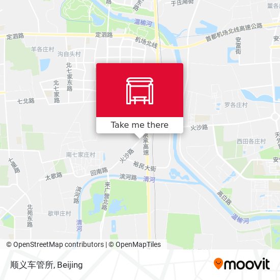 顺义车管所 map