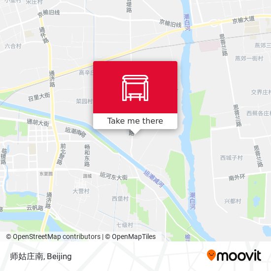 师姑庄南 map
