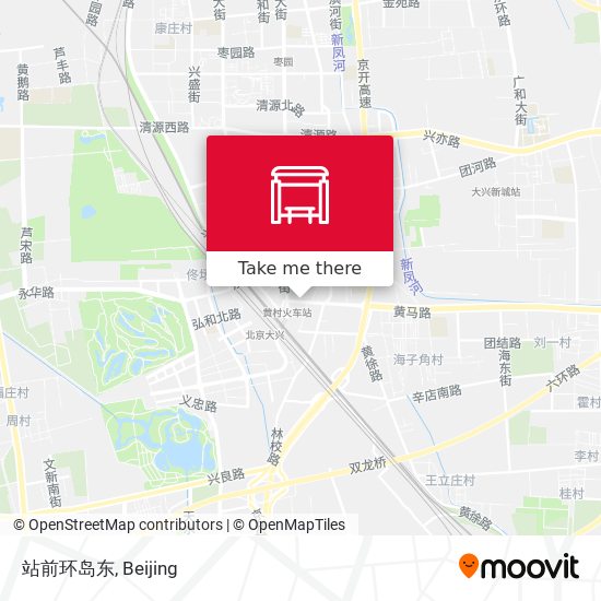 站前环岛东 map