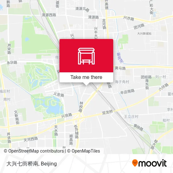 大兴七街桥南 map