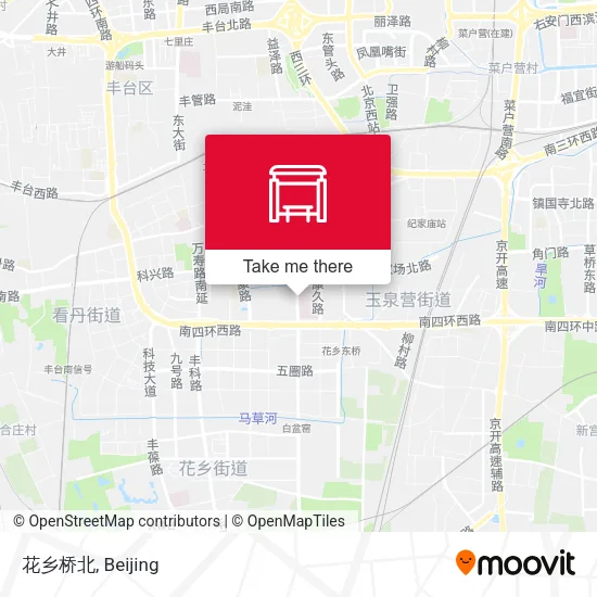 花乡桥北 map