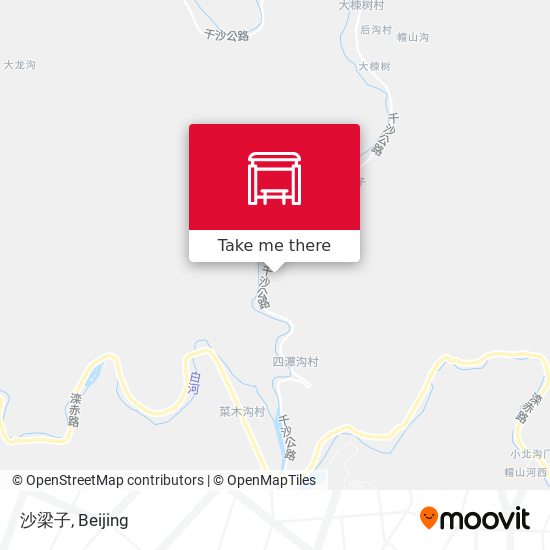 沙梁子 map