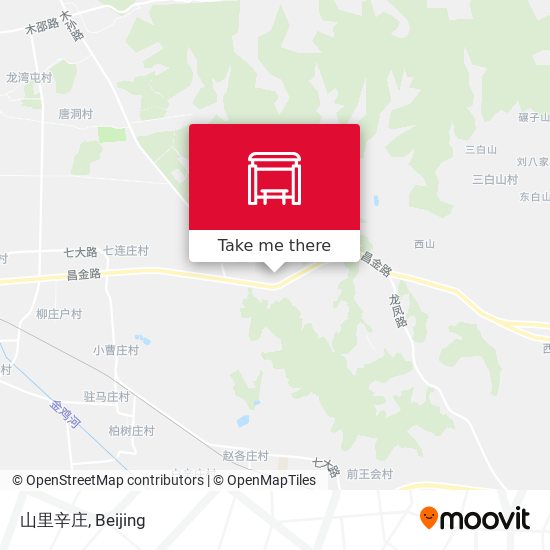山里辛庄 map