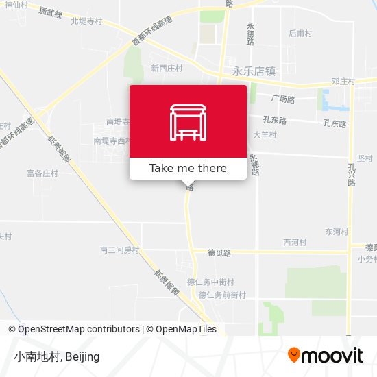 小南地村 map