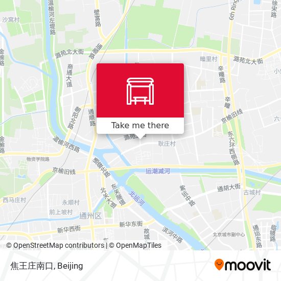 焦王庄南口 map