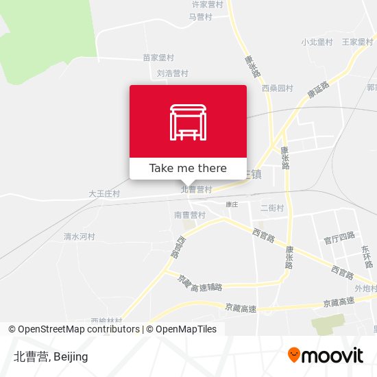 北曹营 map