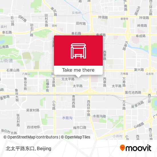 北太平路东口 map