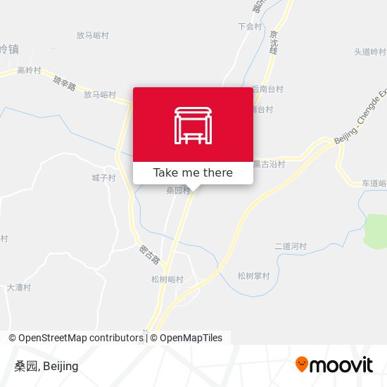 桑园 map
